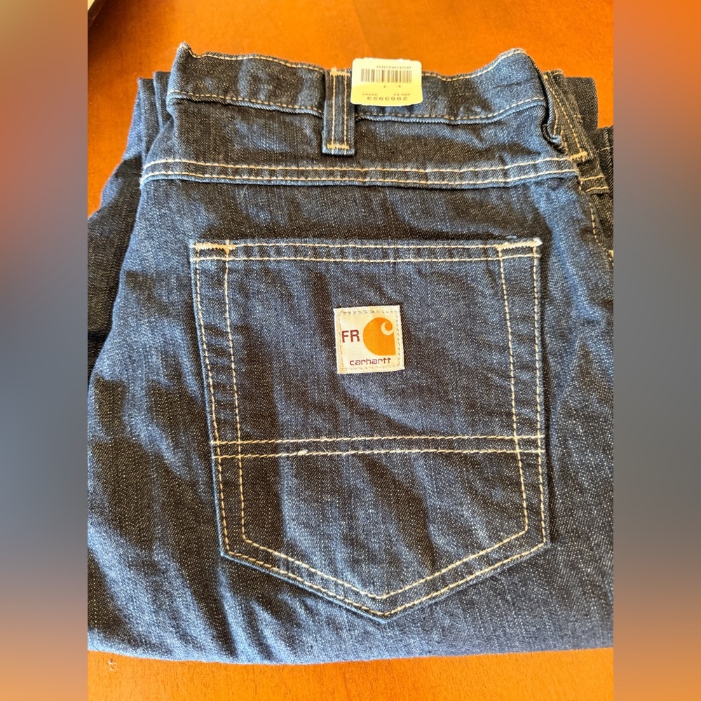 NEW Carhartt Men's Flame Resistant Jeans 36x34